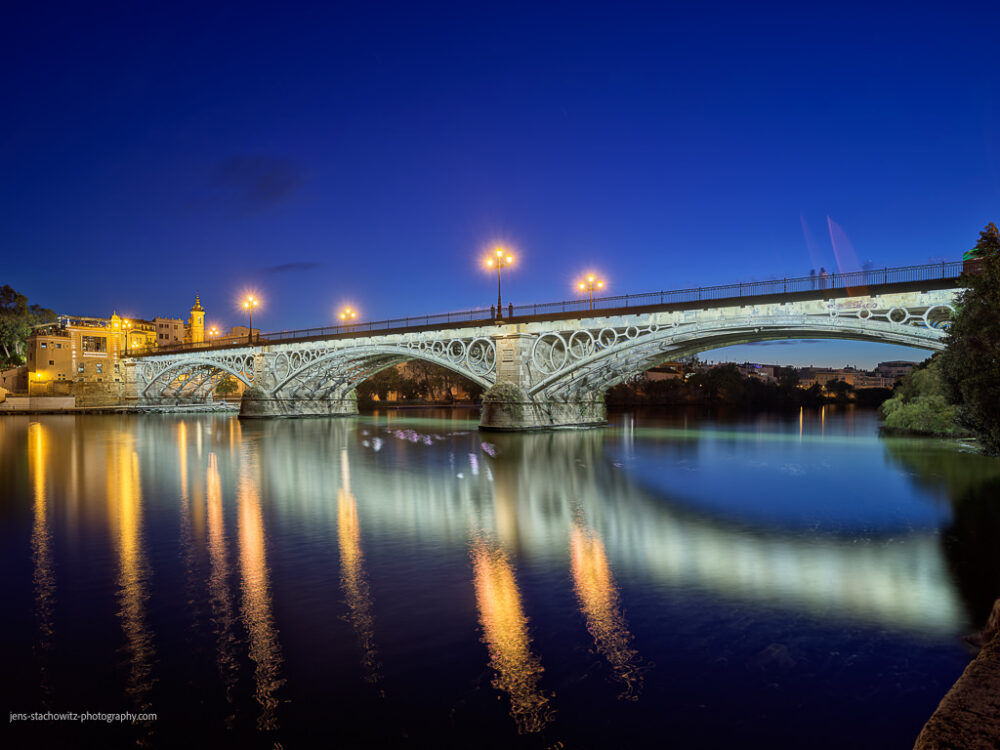 River and bridge crossing
